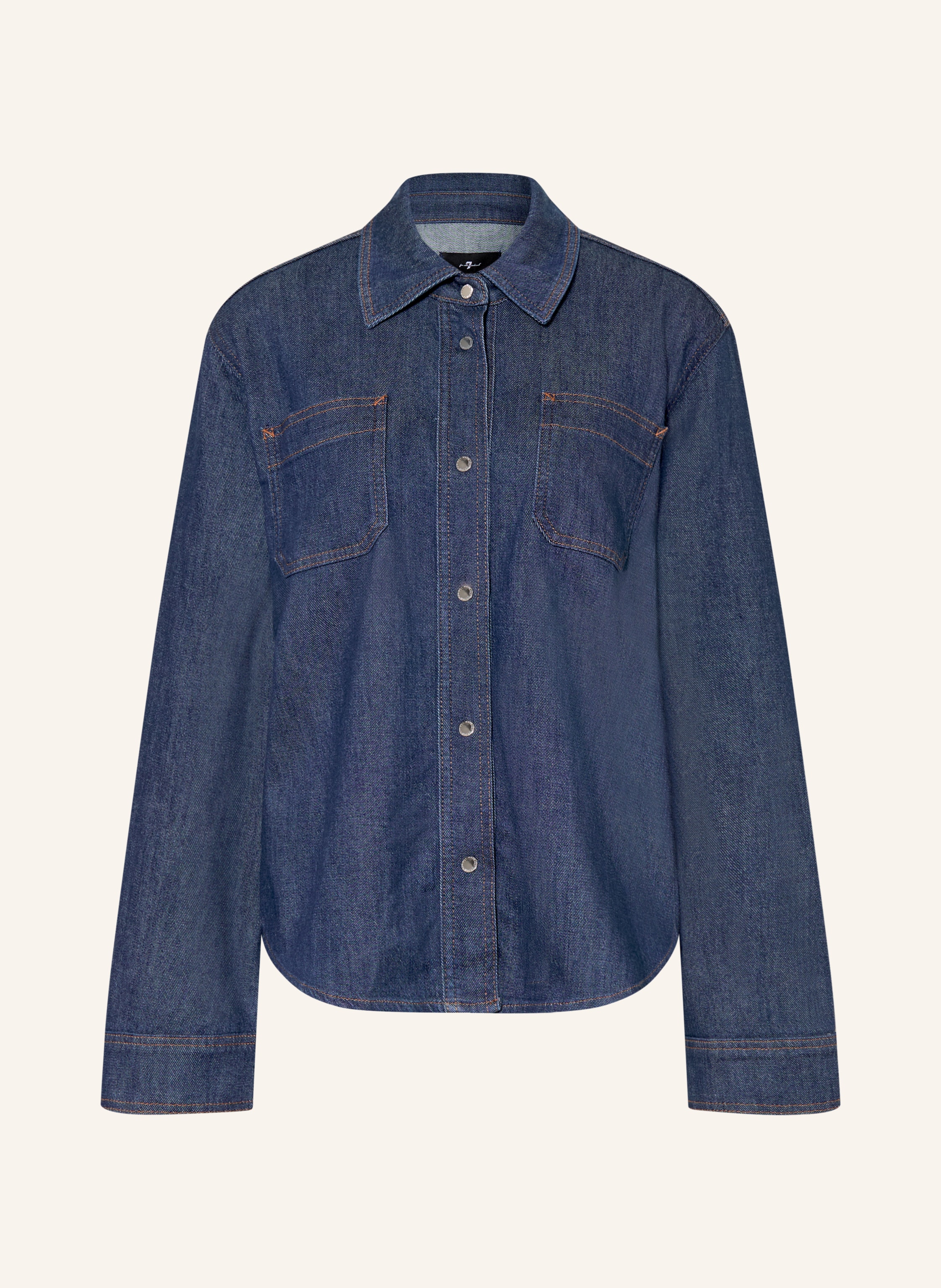 7 for all mankind Jeansbluse UTILITY CLASSIC