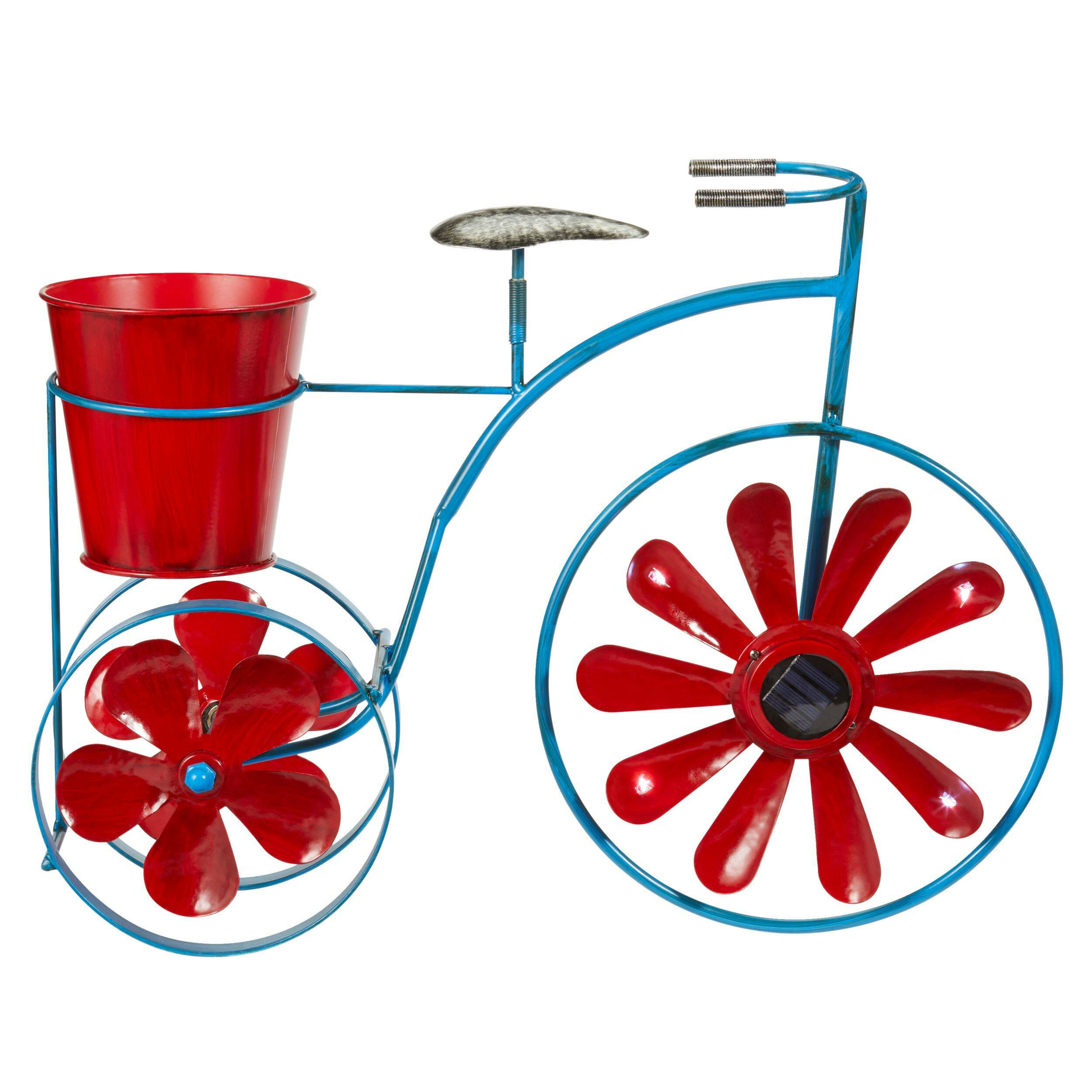 For Living Tricycle Planter with Light, 14.96-in