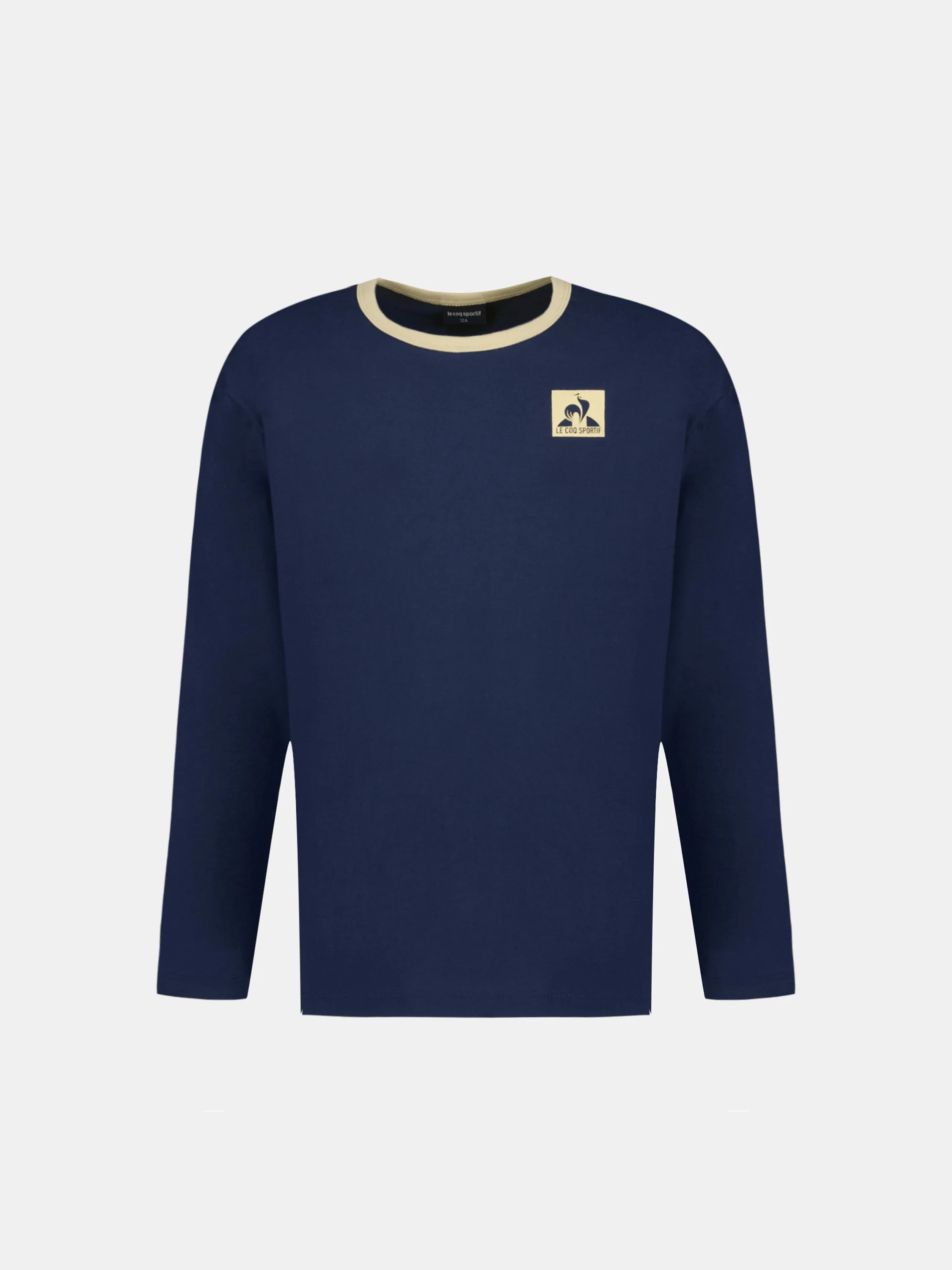 Sweatshirt en molleton léger avec impression logo patch