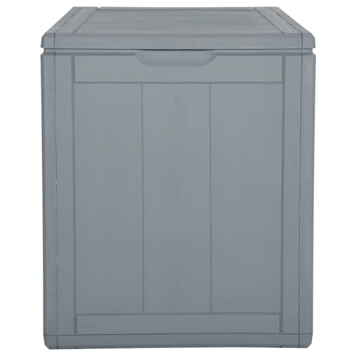 NNEVL Garden Storage Box 90L Grey PP Rattan