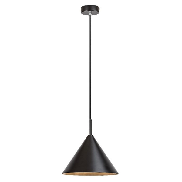 Lampa wisząca czarna Jarod 1xE27x40W wym: 130x25x25 cm Rabalux