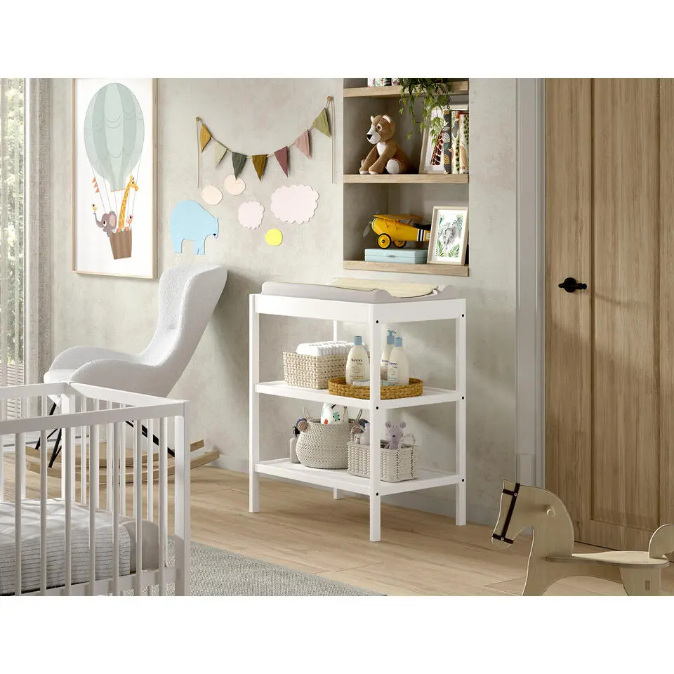 Vipack commode Dino - 95x53x80 cm - wit