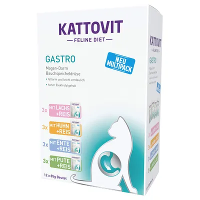 Kattovit Gastro Pouches Mixed Pack