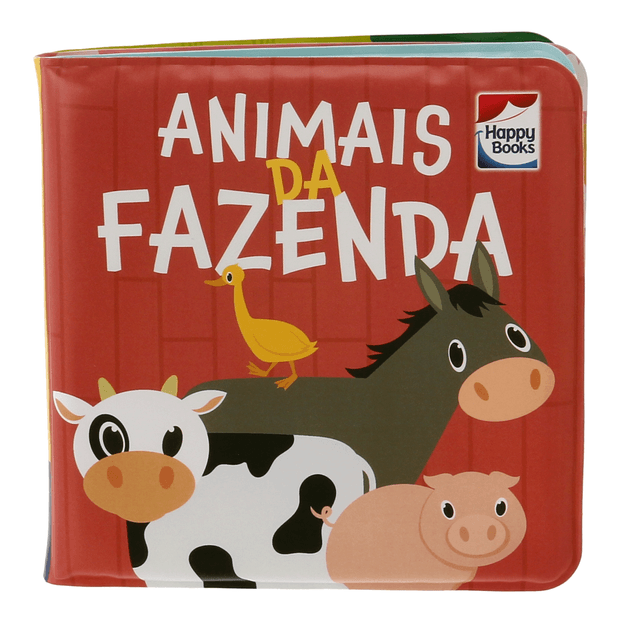 BANHO DIVERTIDO   TOYS: ANIMAIS DA FAZENDA LIVRO INFANTIL