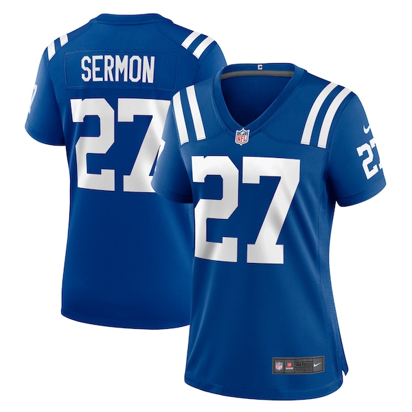 Trey Sermon Indianapolis Colts Nike Women's Team Game Jersey -  Royal