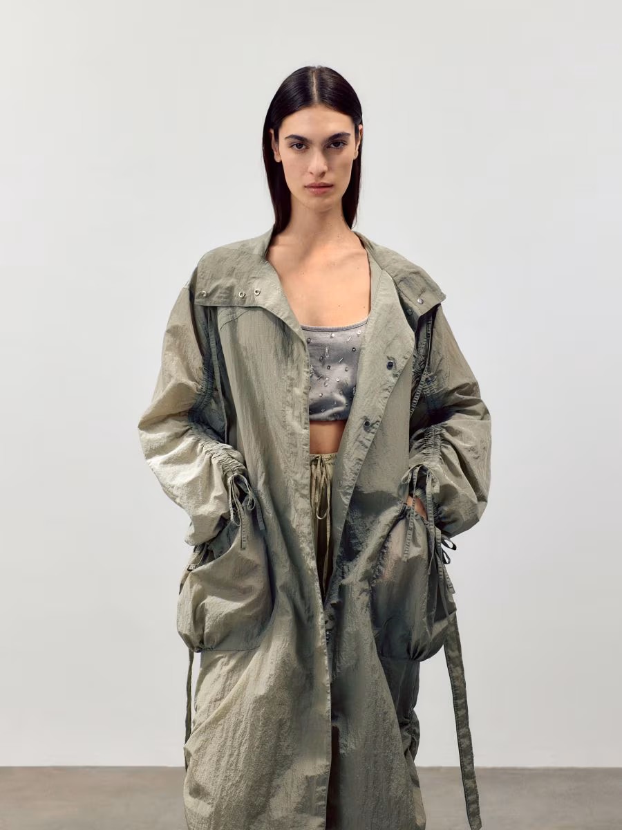 Water-Repellent Parka