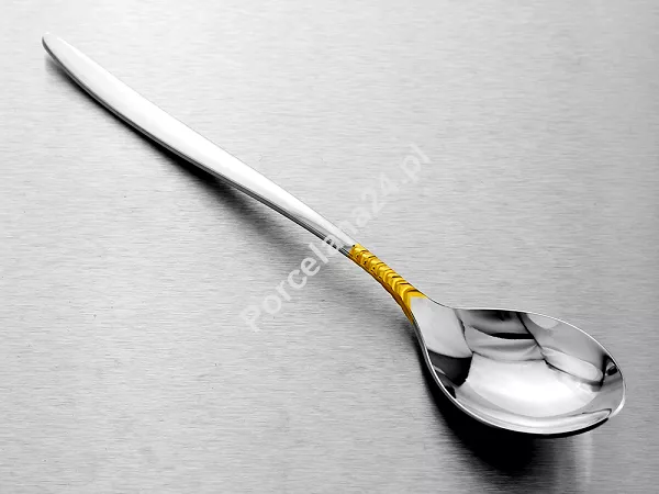 Komplet sztućców 65 cz. na 12 osób Hisar - Mamba Gold (4.0/3.0mm) złocone