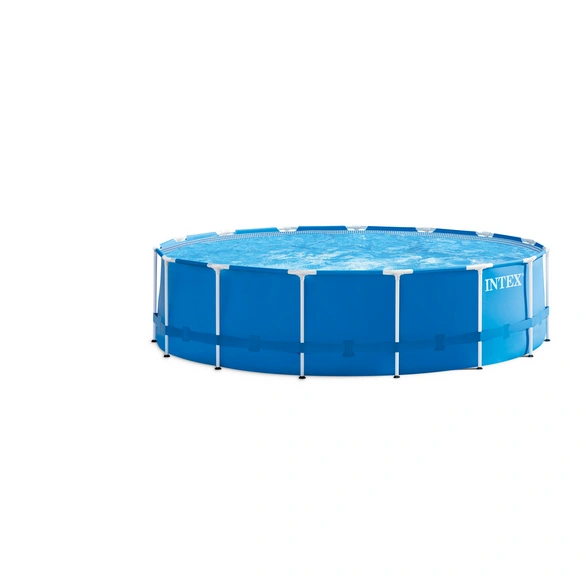 Pool-Set »Frame Pool Set Rondo«, Ø 457 x 122 cm, rund, blau