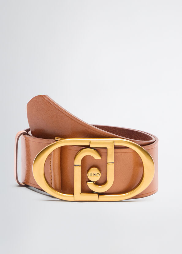 Cintura bustier in pelle