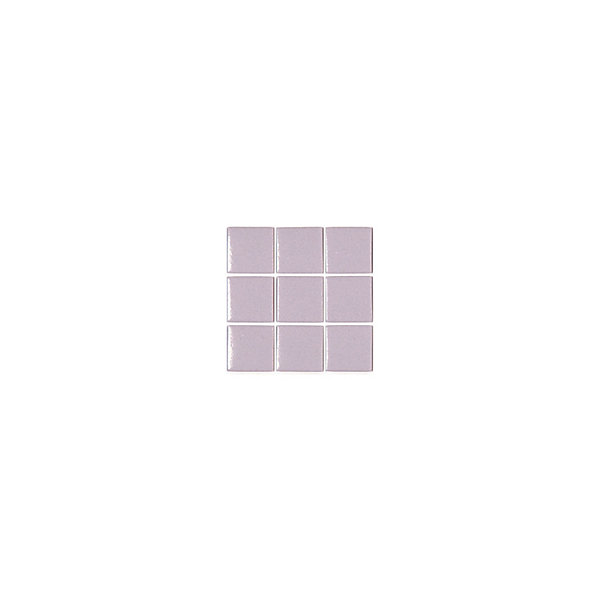 Mosaïque pâte de verre UNICOLOR CARRé 3.8x3.8cm couleur : 309 Anti-dérapant Classe 3 boite de 1.54 m2