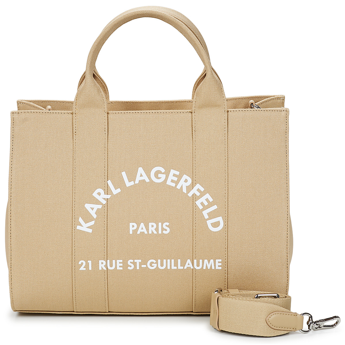 Karl Lagerfeld - K/RSG SQUARE MEDIUM TOTE - Beige