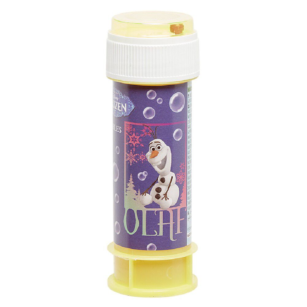 Bulle de savon reine des neige