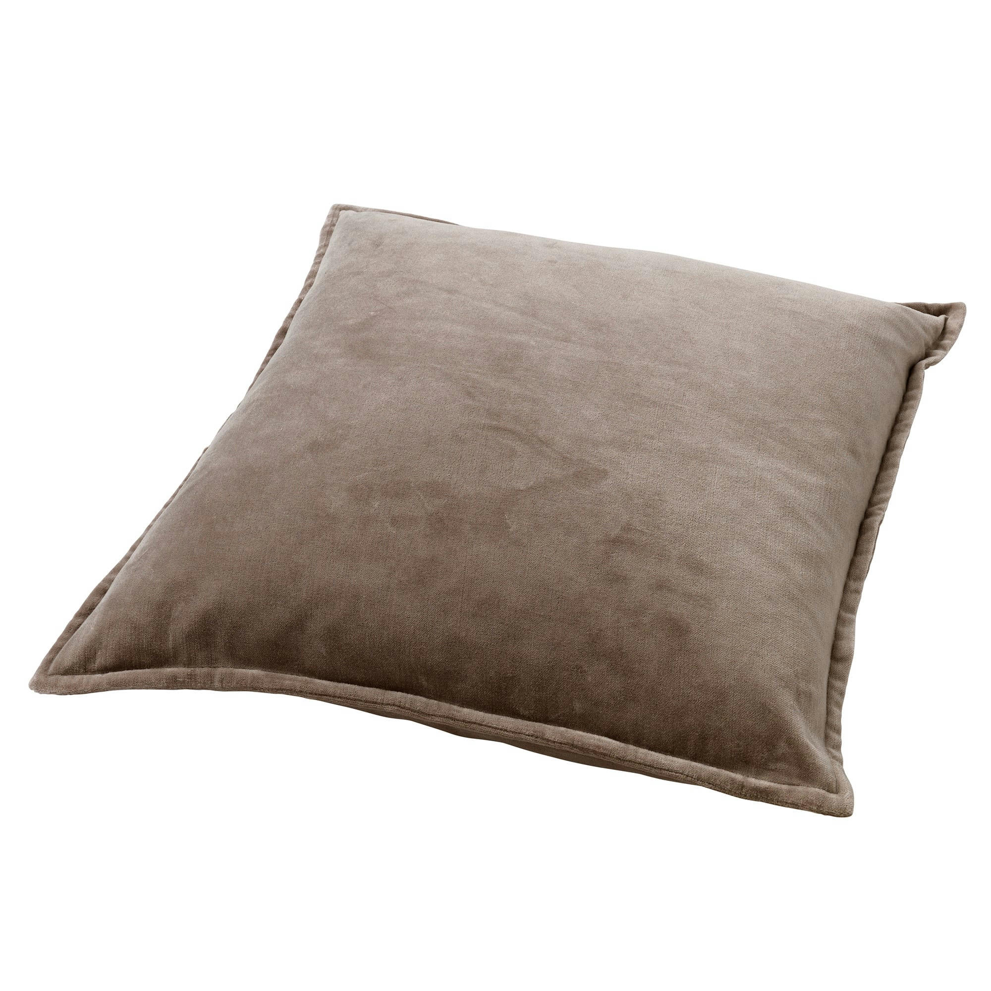 CAITH - Housse de coussin multicolore en velours-50x50 cm uni