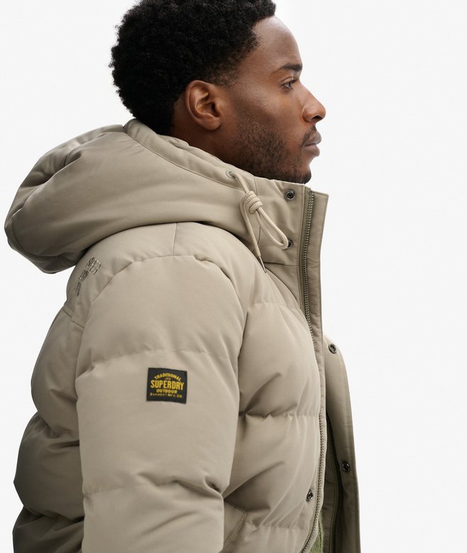 Everest Short Hooded Puffer Jacket