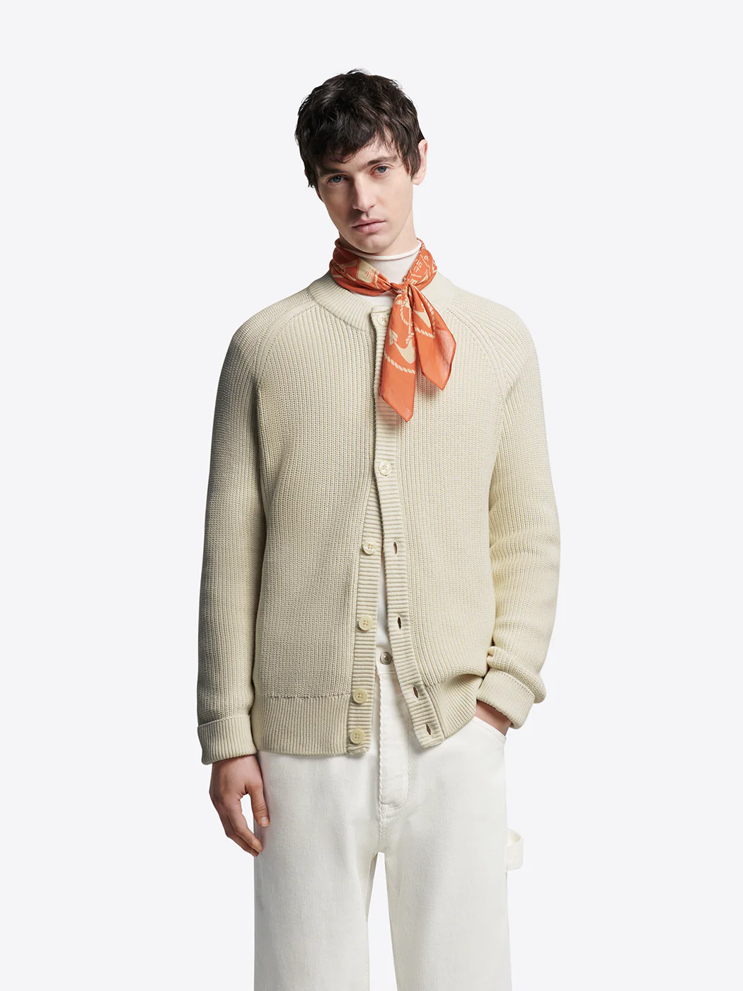 Cardigan col ras-du-cou - L'atelier