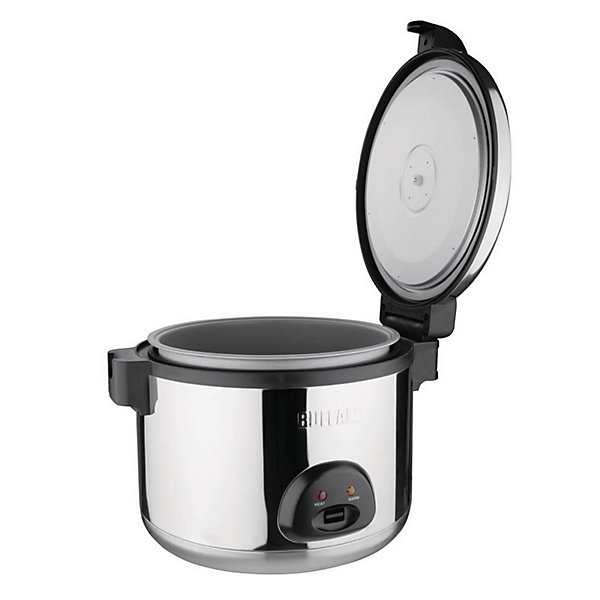 Cuiseur à Riz Grande Capacité en Inox - 9 Litres - Buffalo