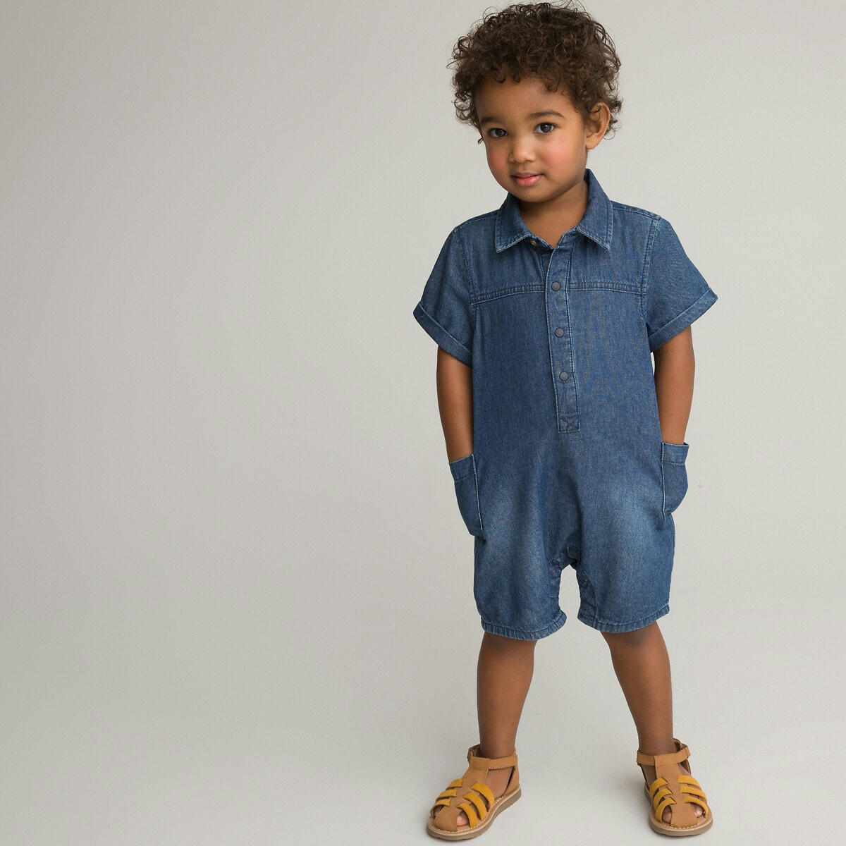 Combishort en jean