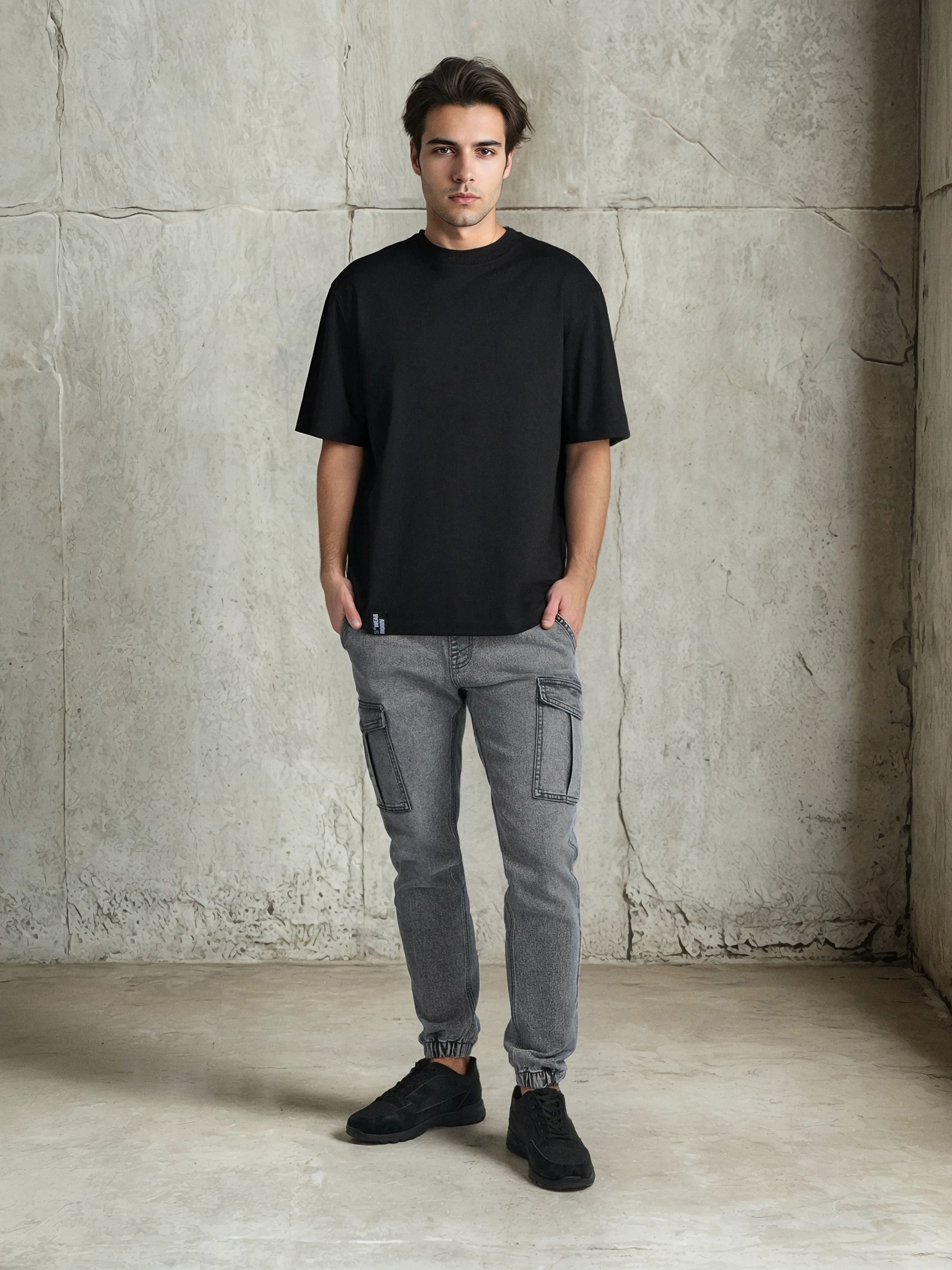 Spodnie jogger cargo