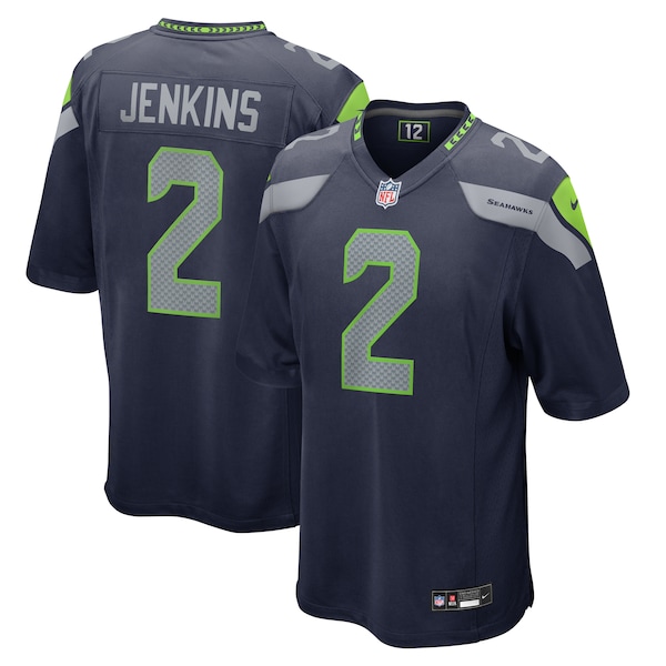Rayshawn Jenkins Seattle Seahawks Nike  Game Jersey -  College Navy