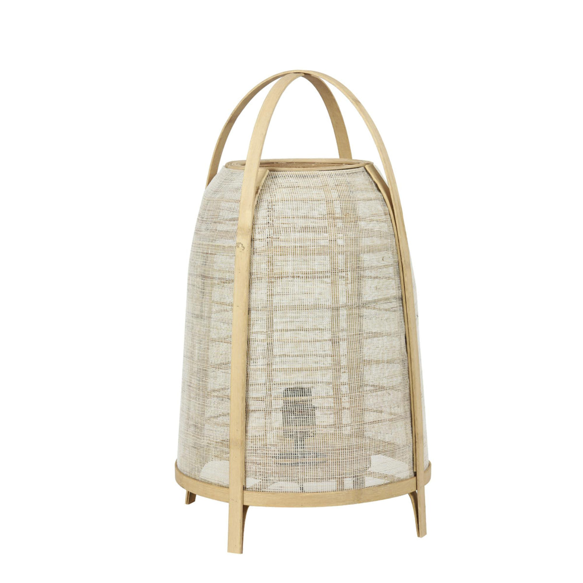 Light & Living tafellamp Jacinto - bruin - Ø34cm