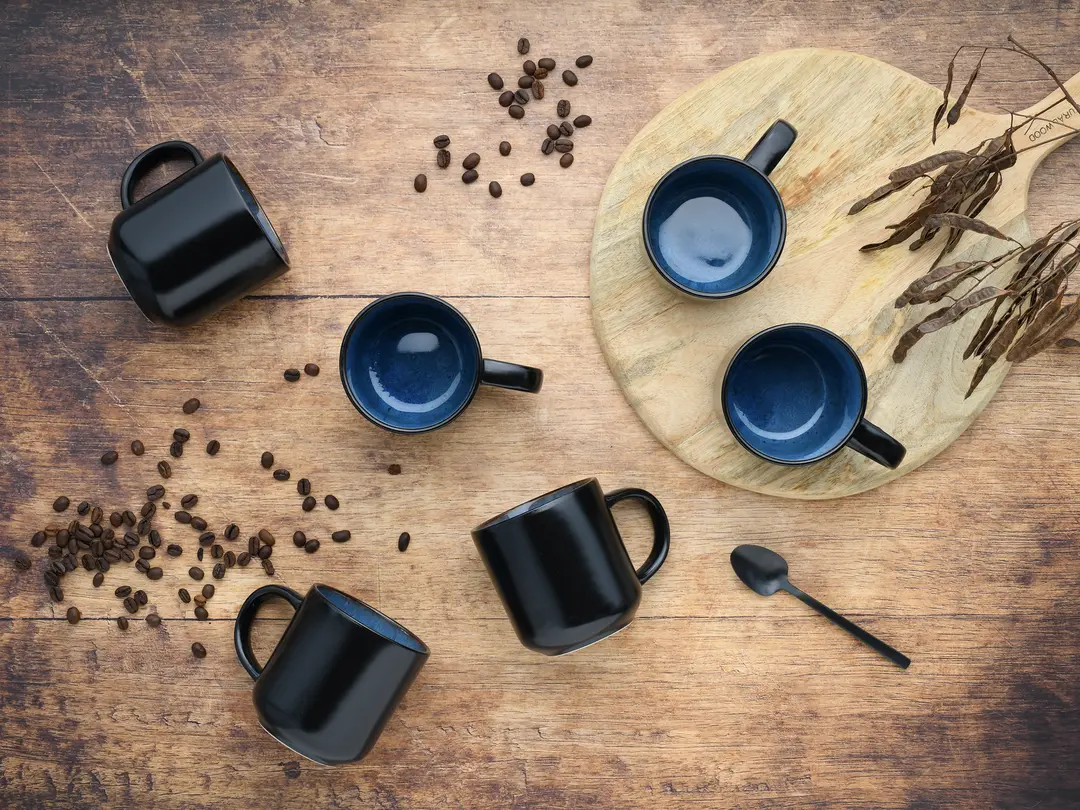Kaffeebecher 6er-Set Nordic Fjord