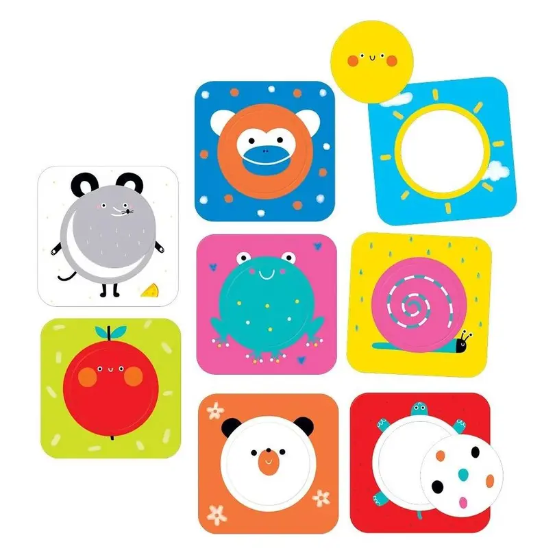 Puzzle 16-teilig On-the-Go Discovering Circles