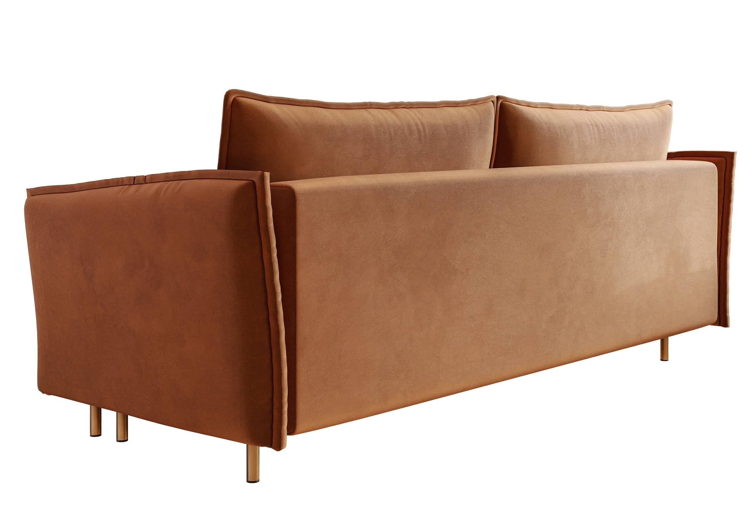 3-zitsslaapbank Umo velvet