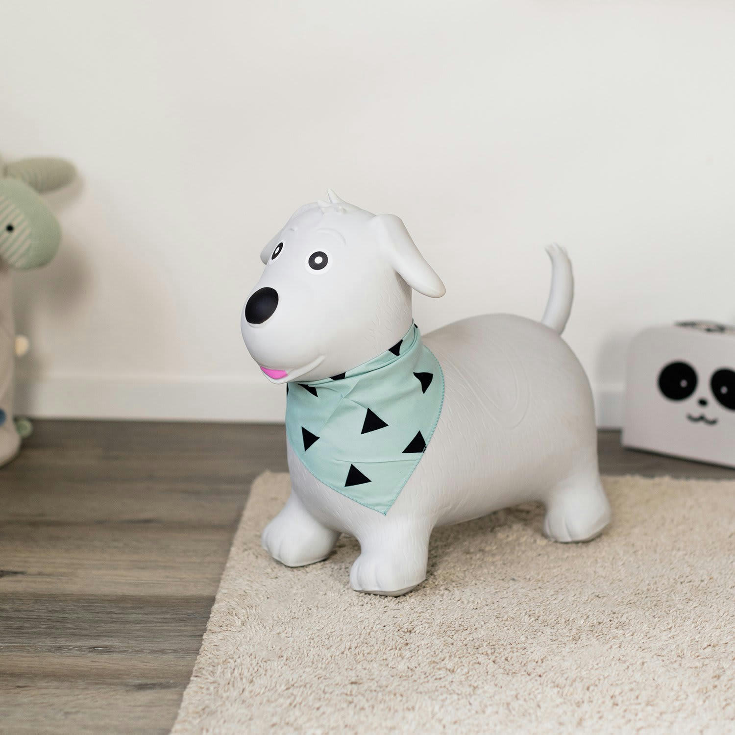 CHIEN - Animal sauteur gonflable, chien