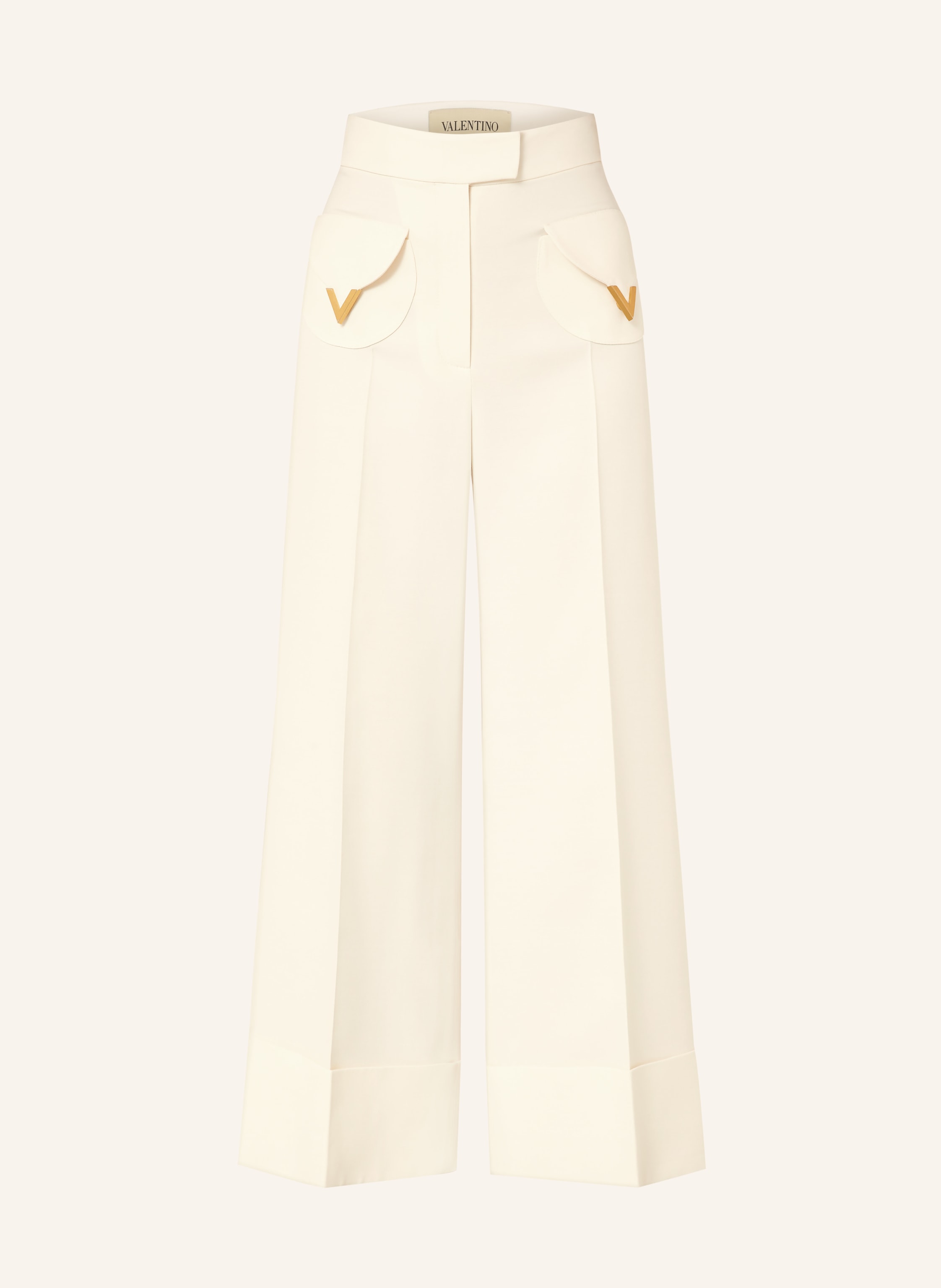 VALENTINO Marlenehose mit Seide