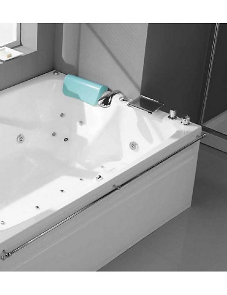 Mitigeur baignoire à cascade DANUBO 4 trous en laiton chromé