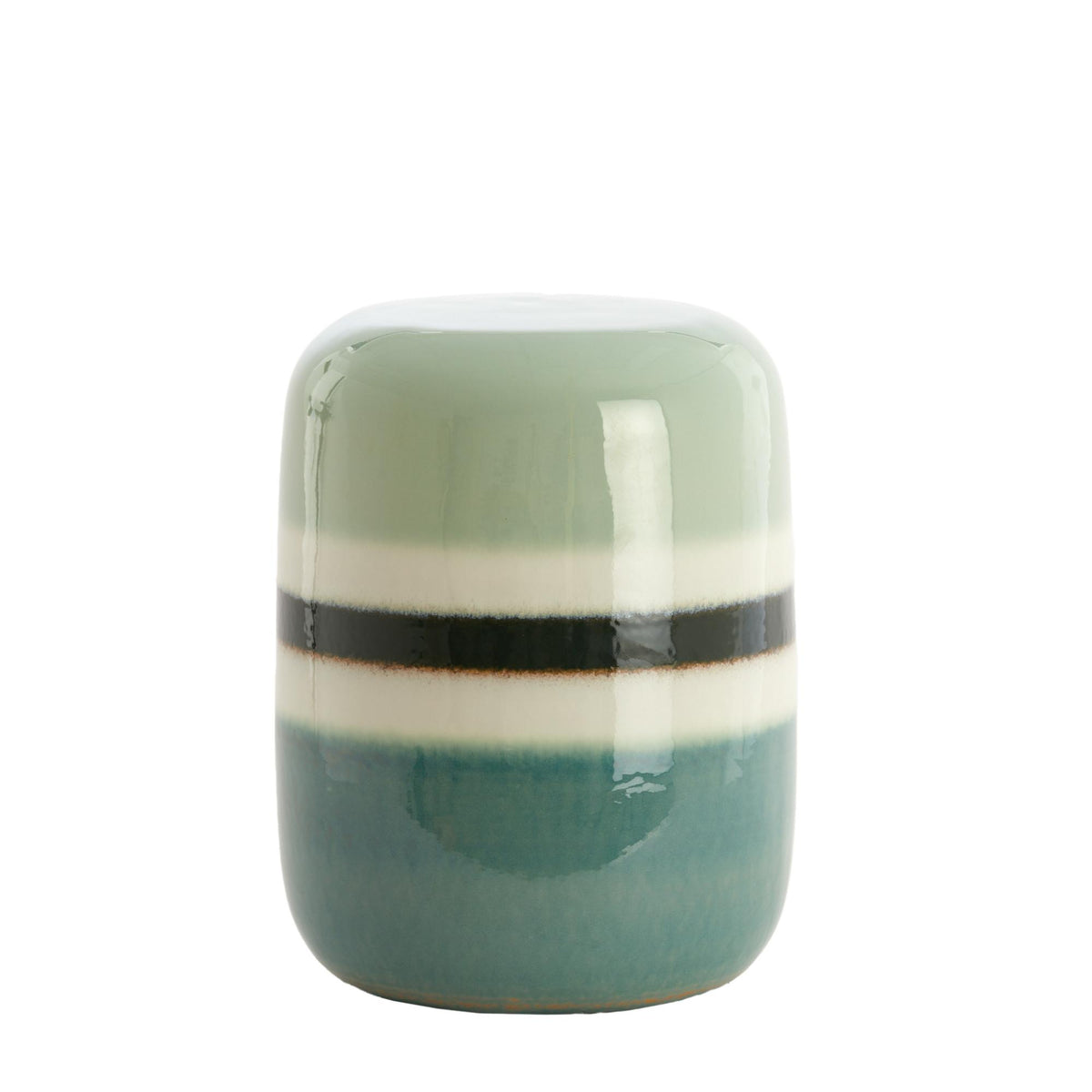 Light & Living bijzettafel Franca - groen - Ø30.5cm