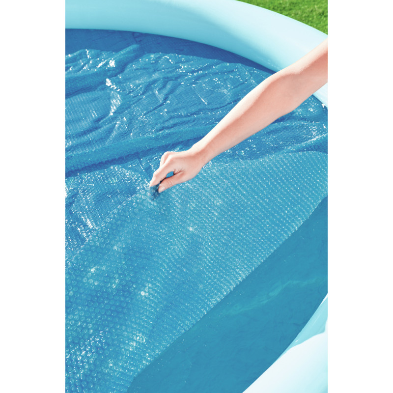 Bâche à bulles solaire pour piscine Ø 3,05 m BESTWAY