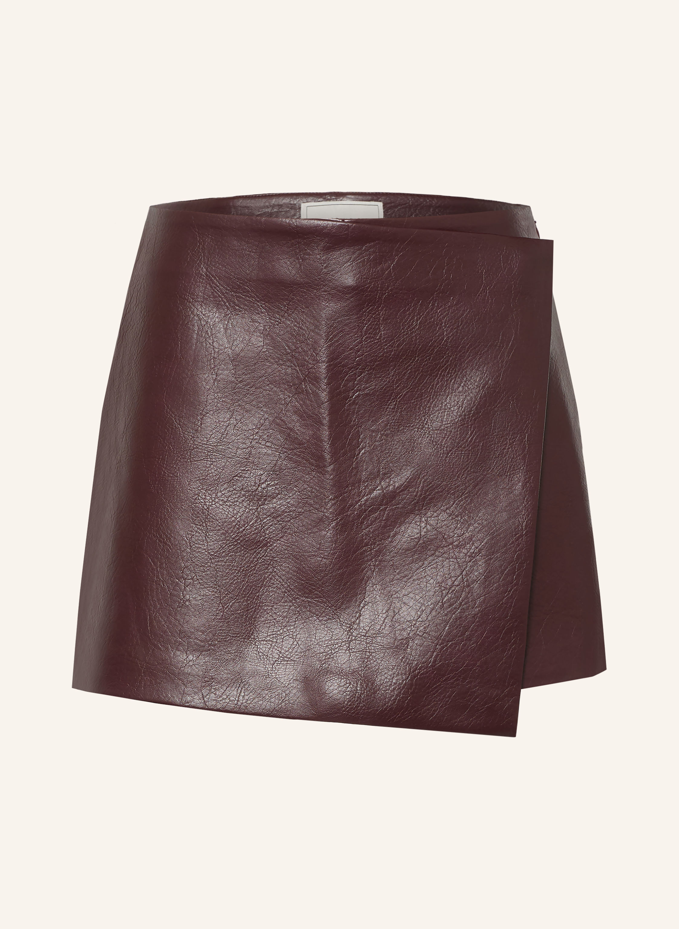 NEO NOIR Skort ELAYNE in Lederoptik