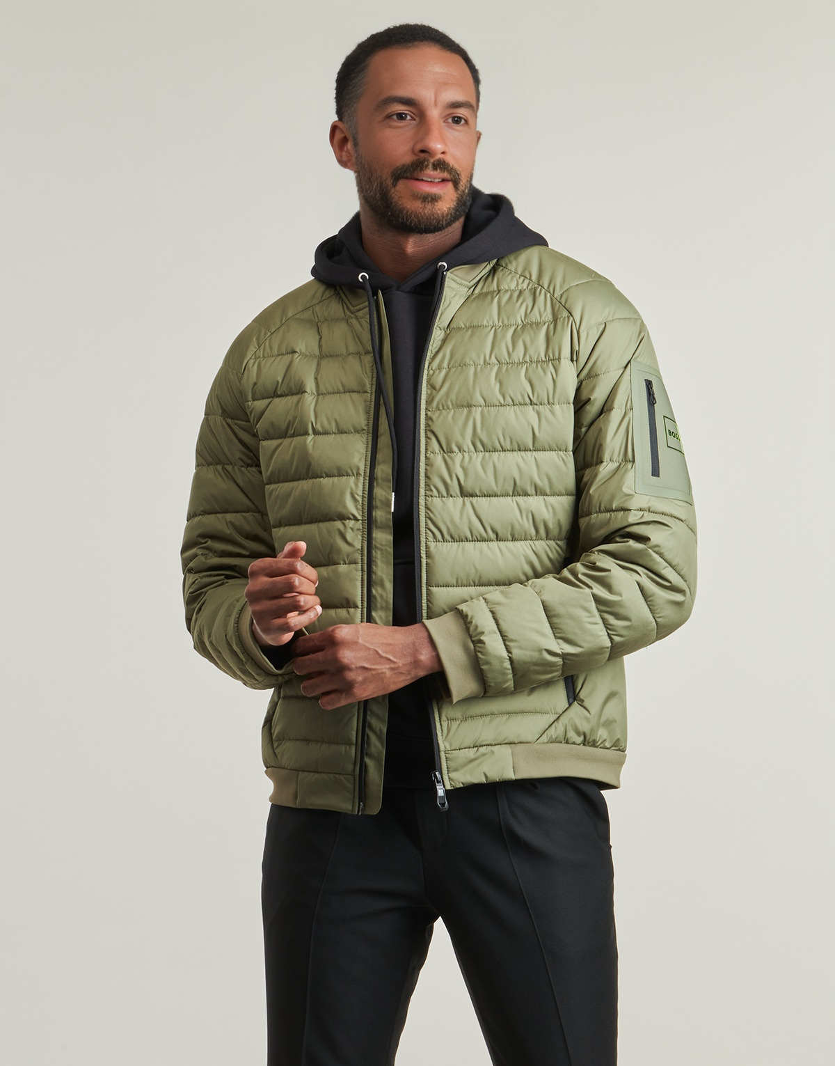 BOSS - OW_Urbanex Jacket BC - Kaki