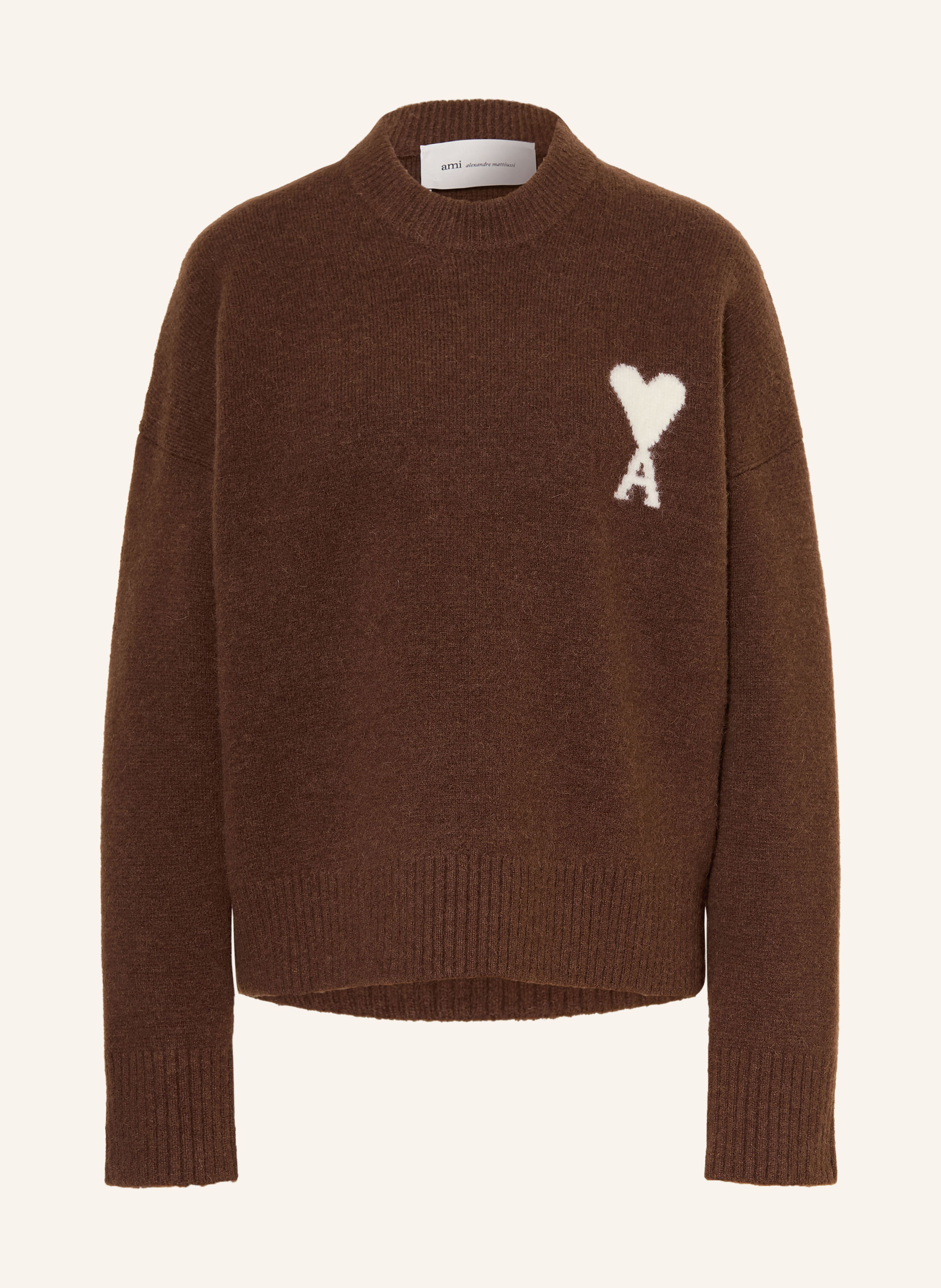 Ami Paris Pullover mit Alpaka