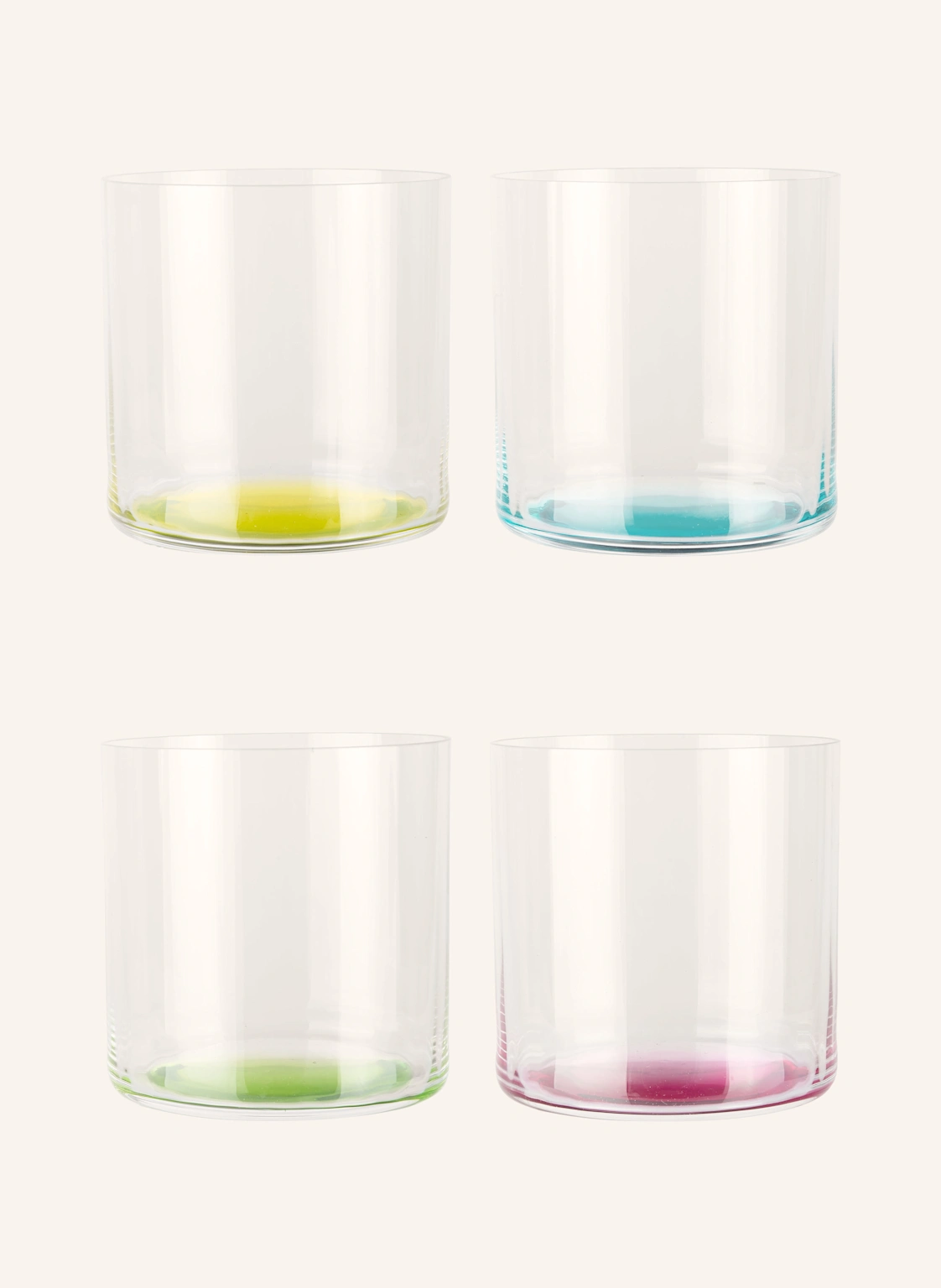 RIEDEL 4er-Set Trinkgläser HAPPY H2O