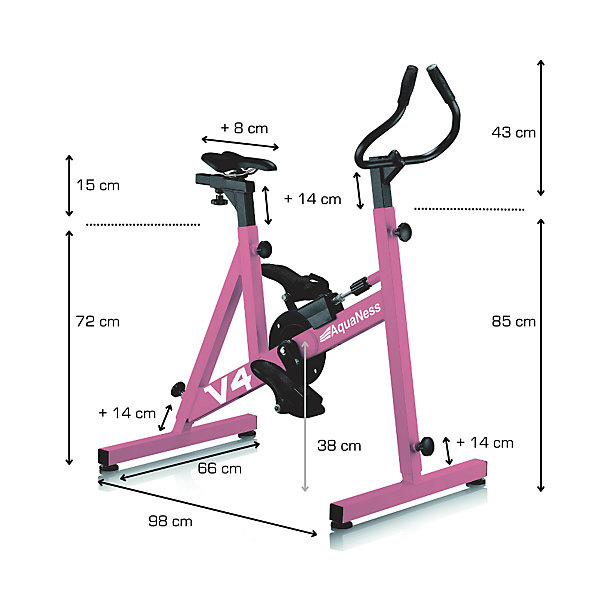 Aquaness - Aquabike V4 - Vélo de piscine