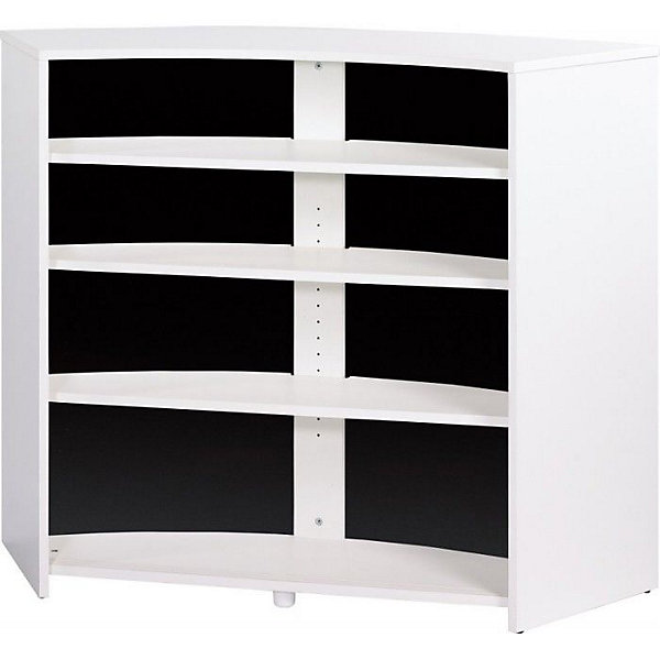 Meuble bar BEAUX MEUBLES PAS CHERS Blanc L1345 P553 H1048