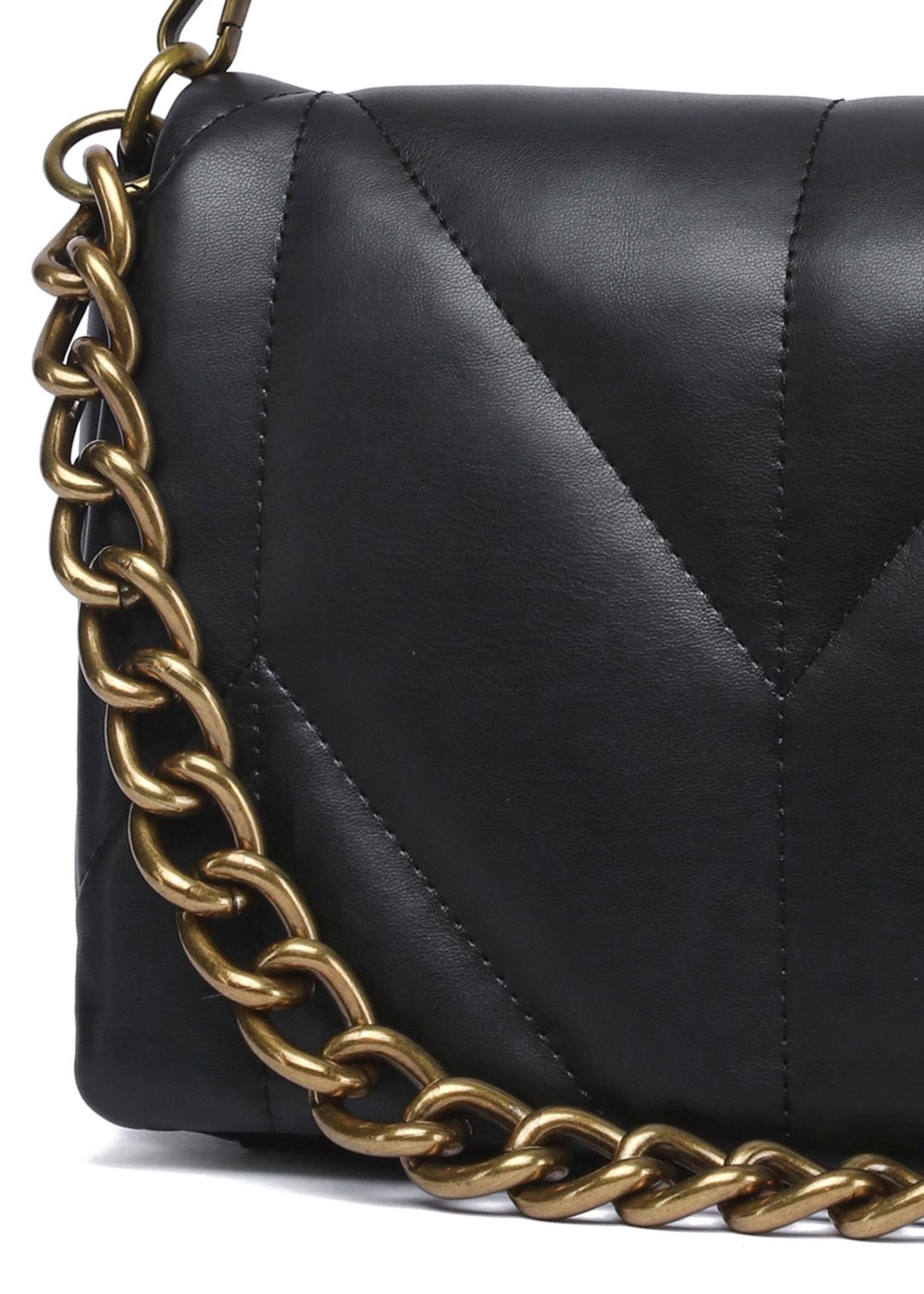 Raffaella Chain detail cross body bag