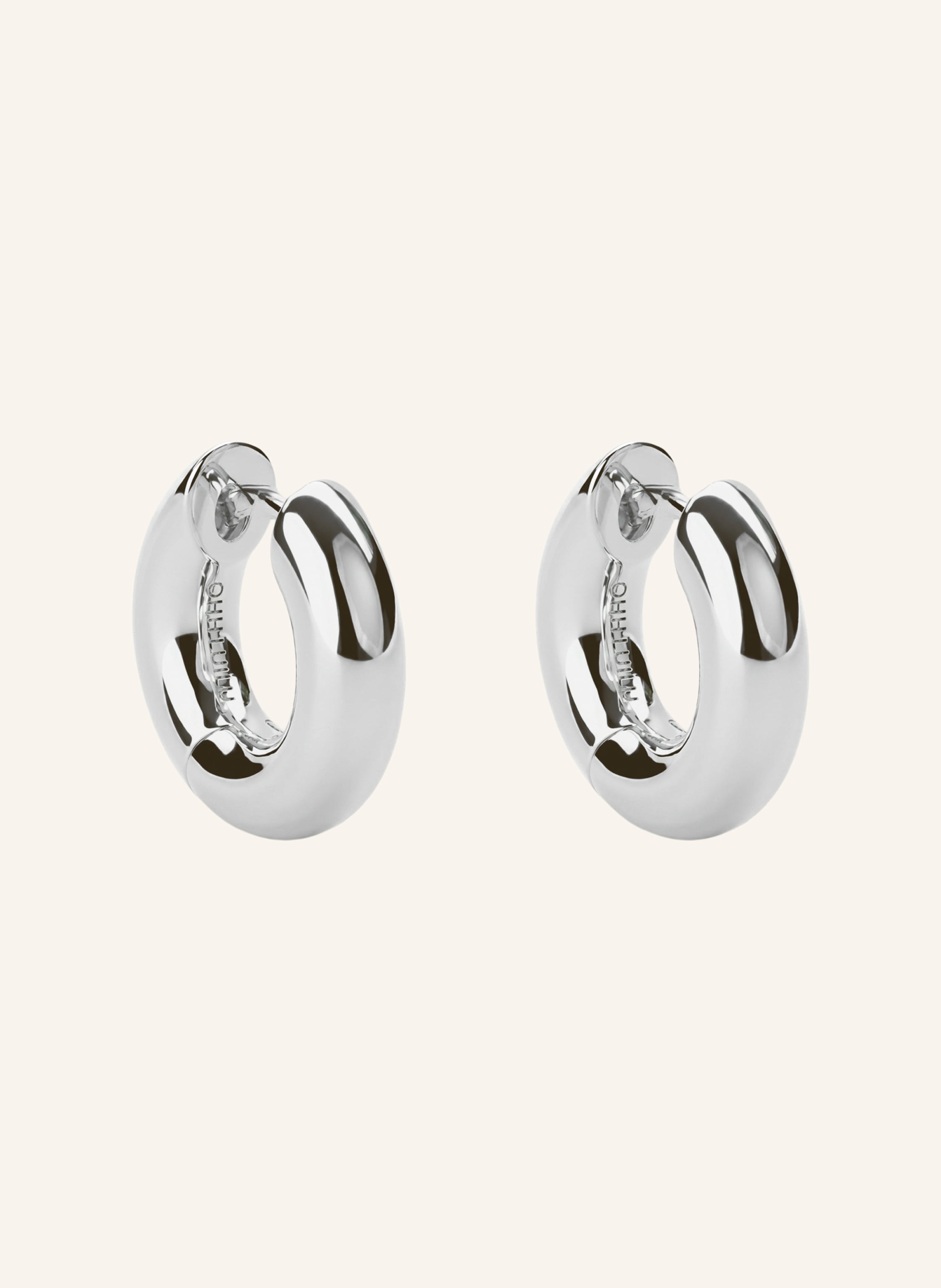 OHH LUILU Creolen MINI SOLID HOOPS by GLAMBOU