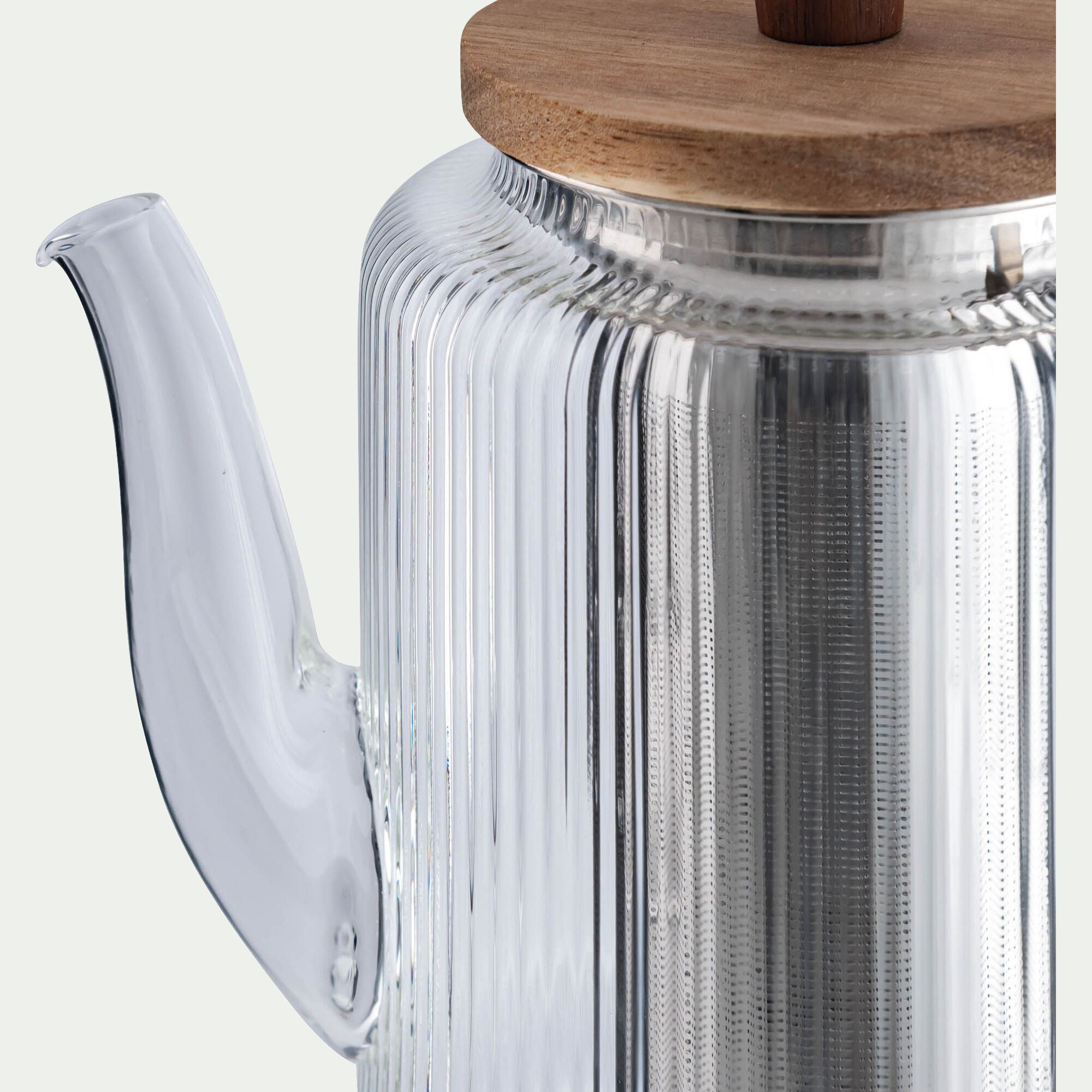 OGO - Théière avec infuseur en verre 1,5L - transparent