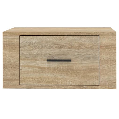NNEVL Wall-mounted Bedside Cabinets 2 pcs Sonoma Oak 50x36x25 cm