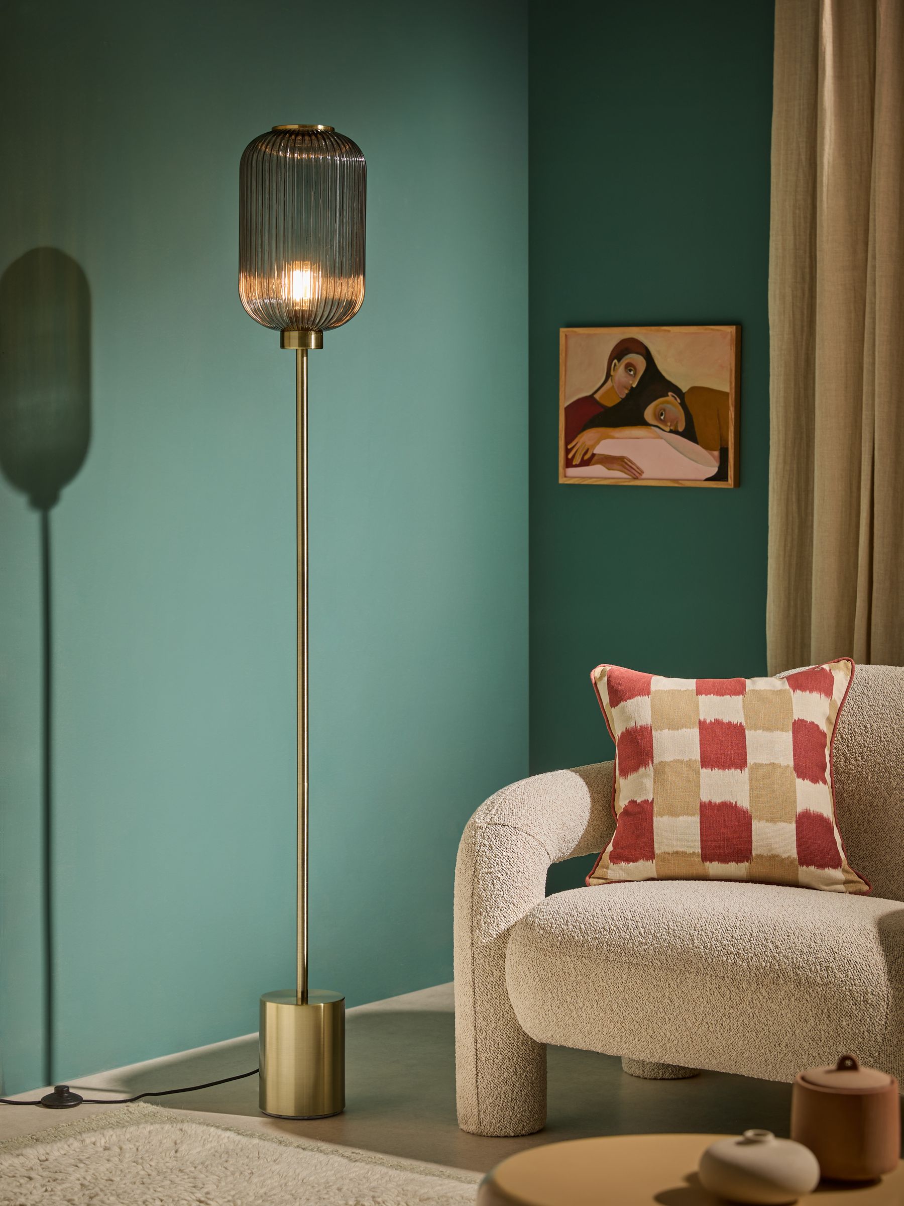 Briz Floor Lamp in Grey