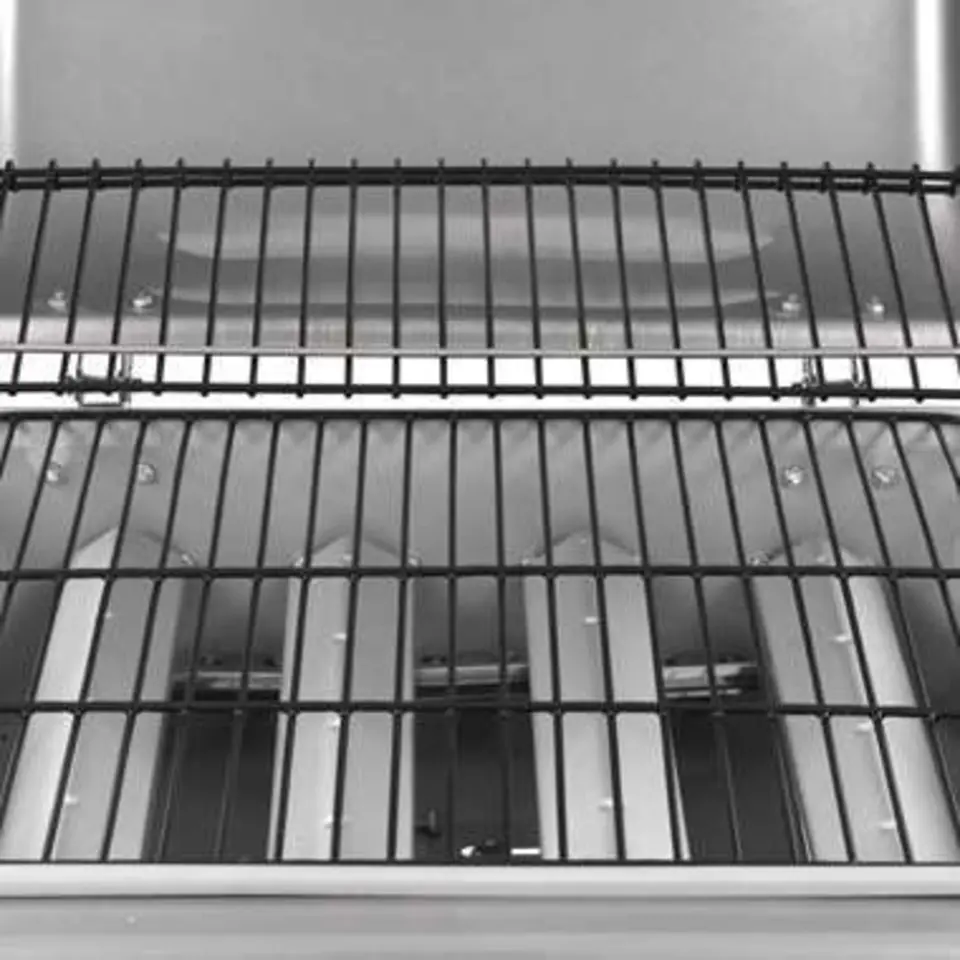 vidaXL - Gasbarbecue-grill - Zilver - Staal