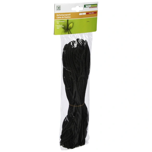 Befestigungsseil, Polypropylen (PP), schwarz