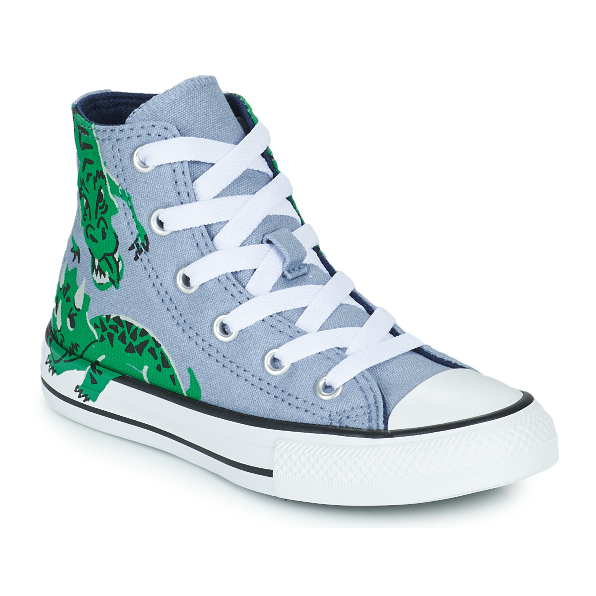 Converse - CHUCK TAYLOR ALL STAR DINO DAZE HI - Blue / Green