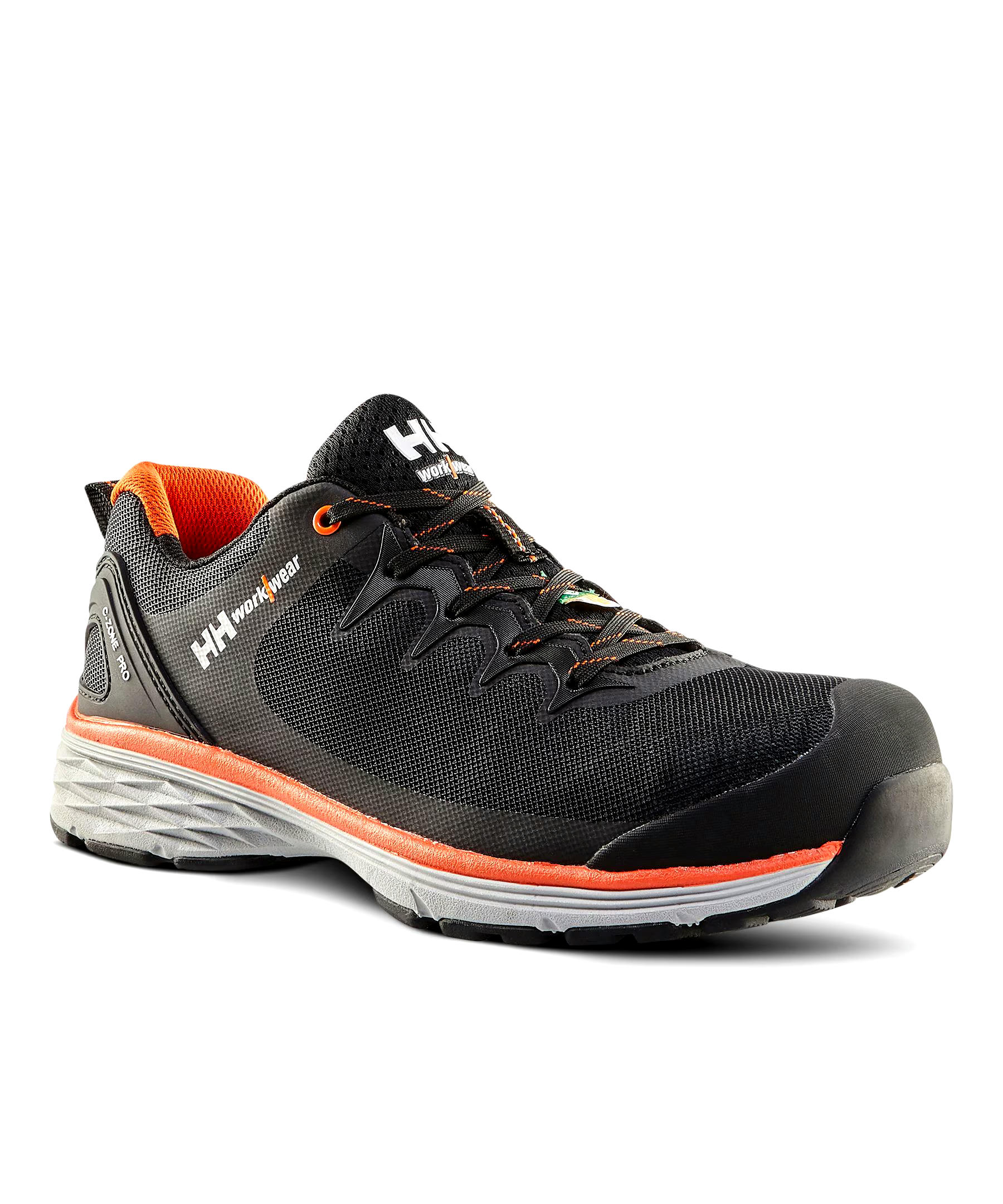 Helly Hansen Workwear Men's Aluminum Toe Steel Plate Welded Athletic Work Shoes - Black/Grey