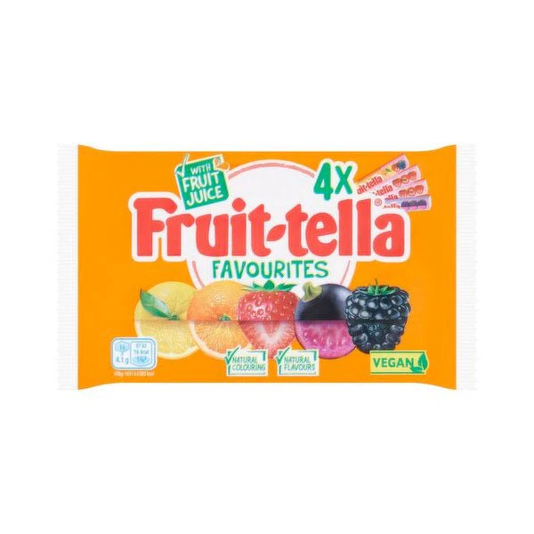 Fruit-tella Favourites Fruit Mix 41g 4 P