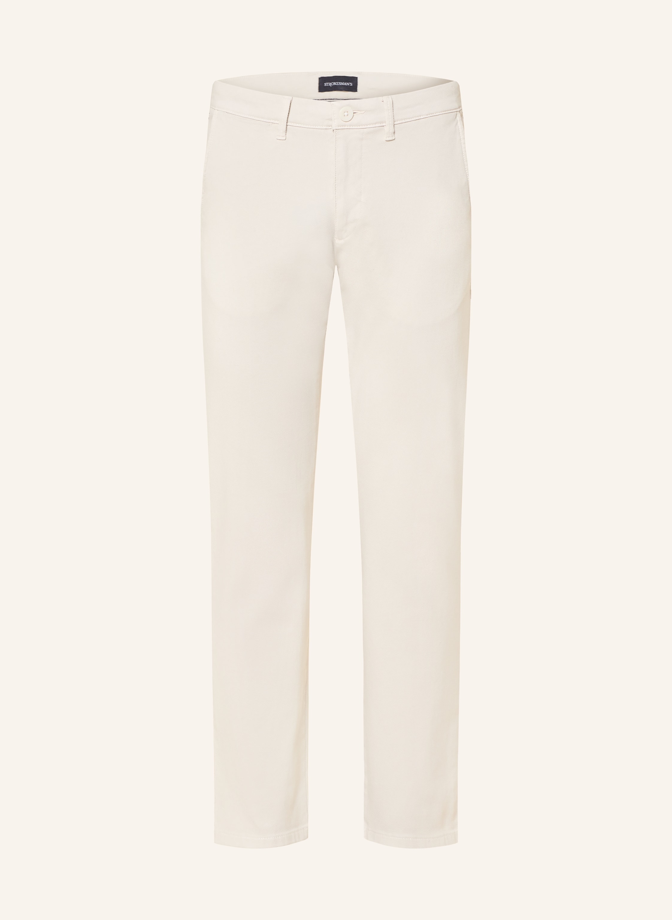 STROKESMAN'S Piqué-Chino Slim Fit