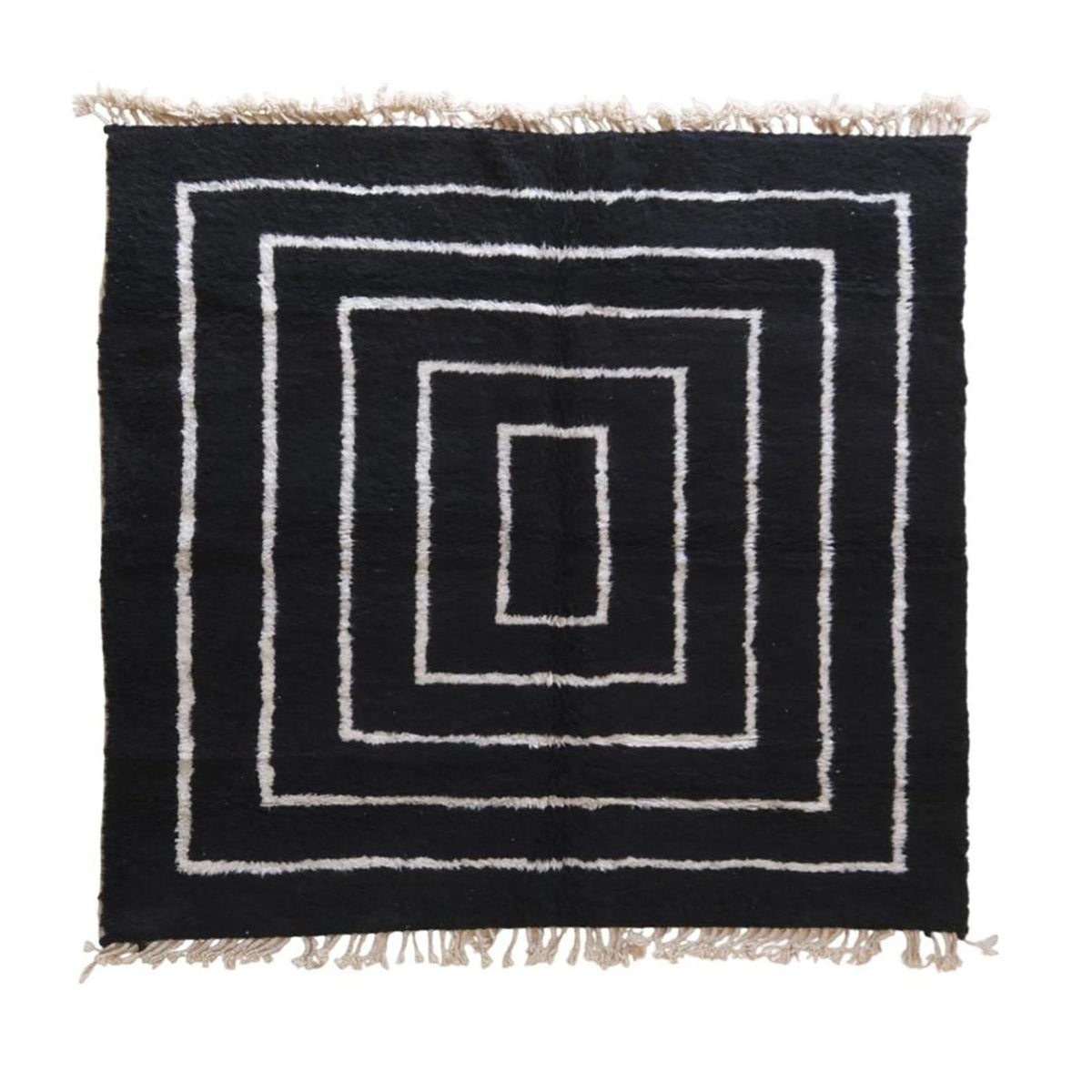 AFK Living vloerkleed Berber - handgemaakt - Wol - 120 cm x 170 cm